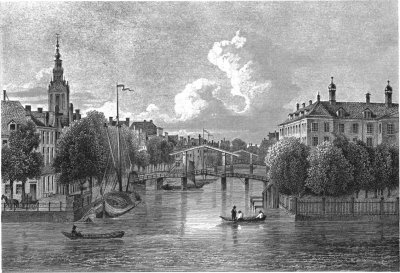 Amsterdam - groene Burgwal